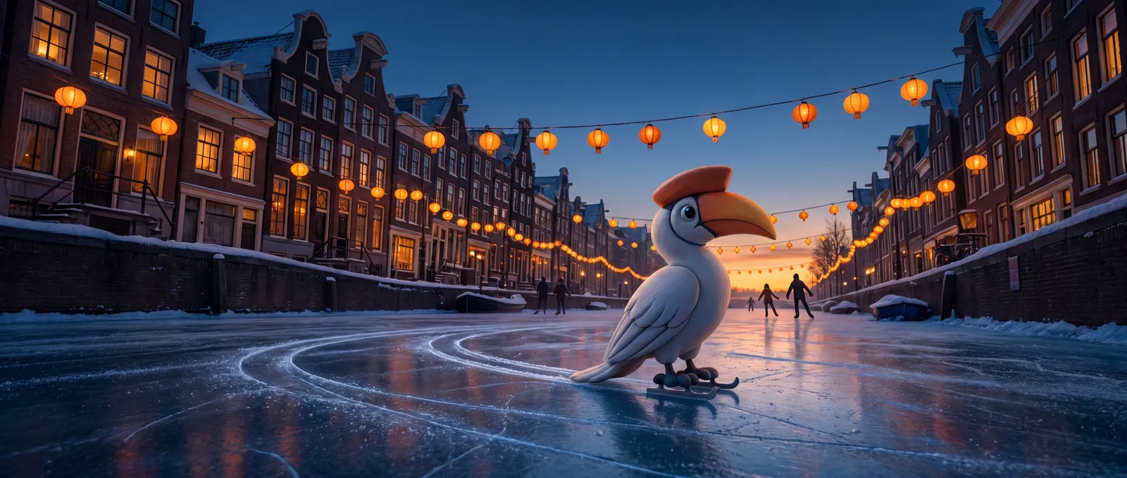 Zazu mascotte bij offline campagnes